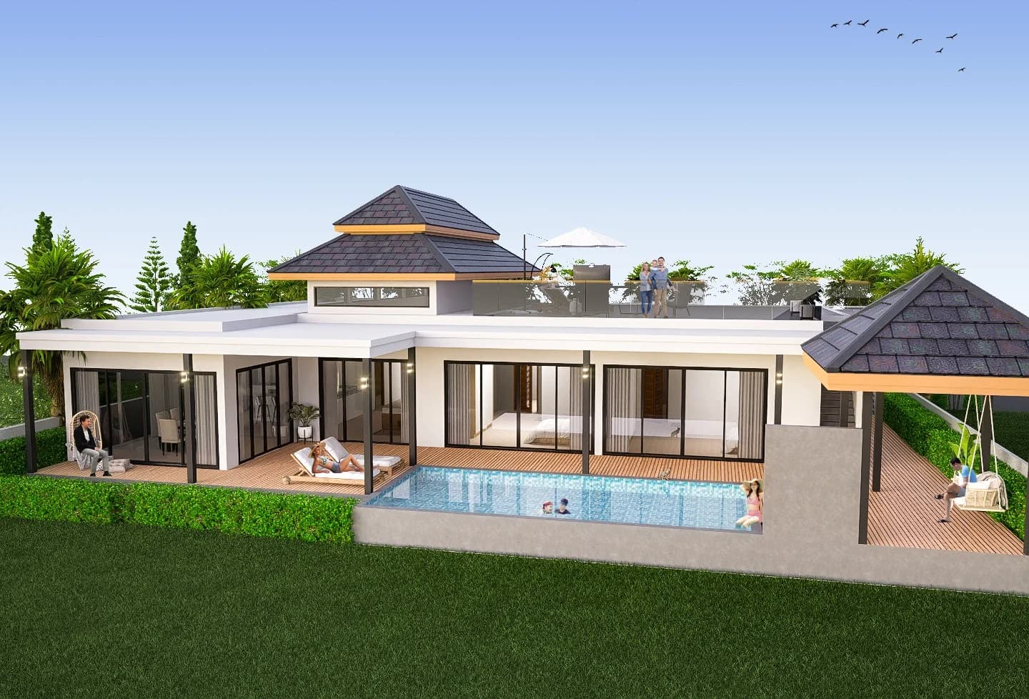 Le Flourish Villas Klong Muang