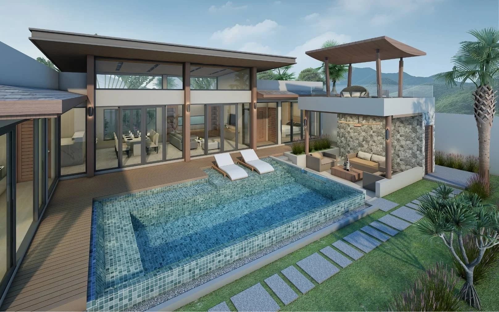 Natural Hill Pool Villa Koh Lanta